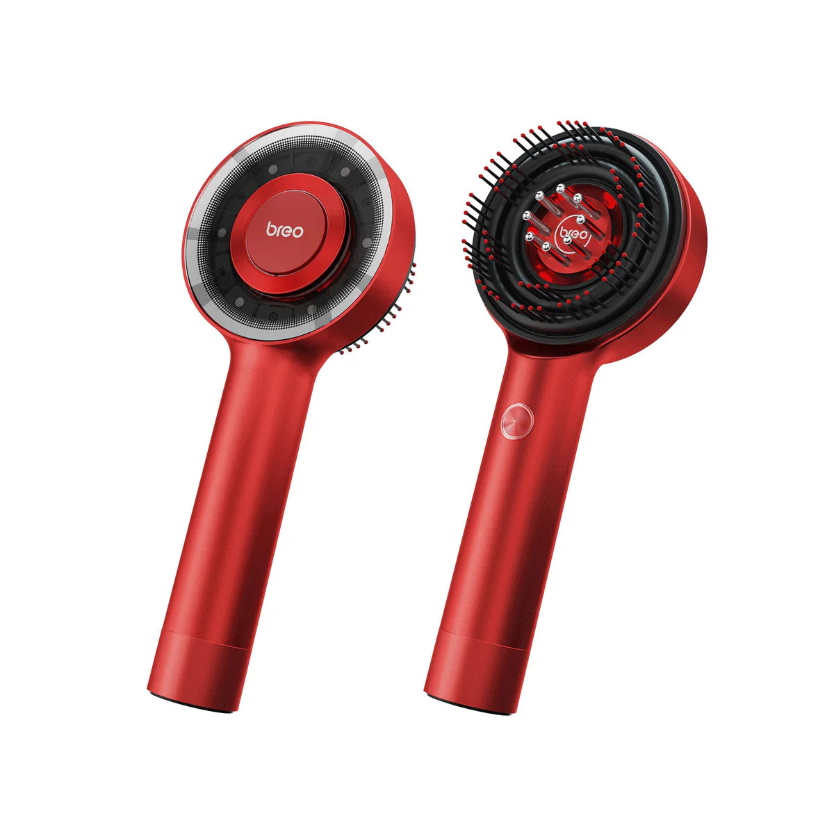 Scalp massaging brush